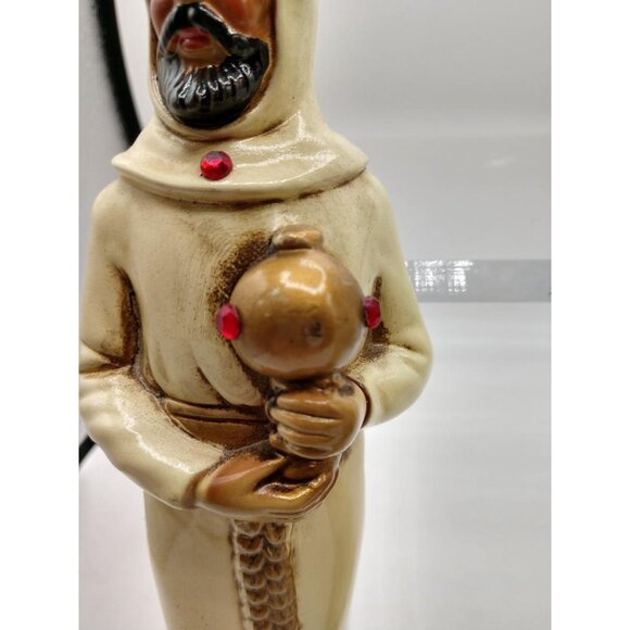 Three Wise Men Ceramic Figurines Set Of 3 With Gold Accents - Picture 5 of 5